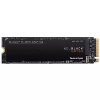 Накопитель твердотельный WD Твердотельный накопитель SSD WD Black SN750 NVMe WDS500G3X0C 500ГБ M2.2280 (без радиатора)