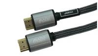 Кабель видео LAZSO WH-111-B HDMI (m)/HDMI (m) 3м. Позолоченные контакты черный