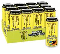 Энергетический напиток Black Monster Energy The Doctor 449 мл х 12 банок