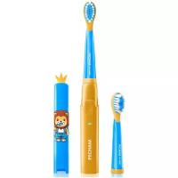 Детская электрическая зубная щетка PECHAM Kids Smart Leo 3+, 2 насадки, Electric toothbrush