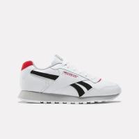 Сникеры Reebok унисекс, Размер:10.5, Цвет:белый/серый/серый, Модель:REEBOK GLIDE