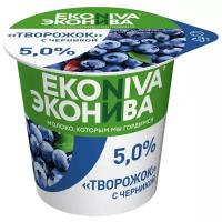 ЭкоНива творожок с черникой 5%, 125 г