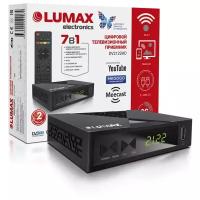 Цифровая приставка DVB-T2/DVB-C Lumax DV2122HD 7в1