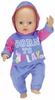 Одежда для кукол Беби Бон 830-109 спортивный костюмчик для пупса Беби Борн 43 см Baby Born Zapf Creation