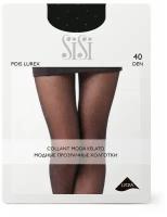 Колготки женские Sisi Sisi POIS LUREX Nero/Oro 1/2 (S/M)