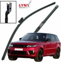 Дворники Land Rover Range Rover Sport Лэнд Ровер Рэндж Ровер Спорт (2) L494 2017 2018 2019 2020 2021 2022 DNTL1.1 бескаркасные 2шт 600-500