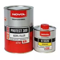 Грунт Акриловый 4+1Ms Черный Protect300, 1,0+0,25 Novol 37041-35822 Novol арт. 37041-35822