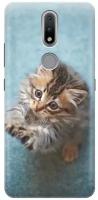 RE: PA Чехол - накладка ArtColor для Nokia 2.4 с принтом "Котёнок на голубом"