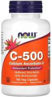 Капсулы NOW C-500 Calcium Ascorbate-С вег., 100 шт