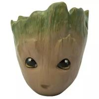 Кружка 3D с крышкой Marvel Groot