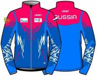 Куртка разминочная KV+ TORNADO 20V107. RUS1 petrol/blue/pink женский (XS)