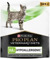 Сухой корм для кошек и котят Pro Plan Veterinary Diets HA St/Ox для снижения пищевой непереносимости 2 шт. х 325 г