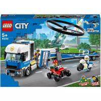 Конструктор LEGO City Police 60244 Полицейский вертолётный транспорт, 317 дет