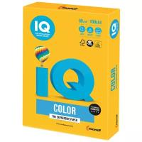 Бумага IQ Color A4 80 г/м², 100 л, солнечно-желтый SY40