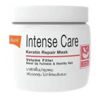 Кератиновая маска Lolane "Intense Care" для увеличения объема волос 200 мл