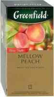 Чай зеленый Greenfield Mellow Peach в пакетиках 25 шт