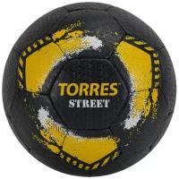 Мяч футб. "TORRES Street" арт. F020225, р.5, 32 пан. рез, 4 подкл. слоя, руч. сшив, чер-желтый