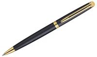 Waterman hemisphere - matt black gt, шариковая ручка, m