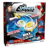 Набор для волчков Spinner M.A.D. Мега, 2 Бластера (желтый и зеленый) с Боевой Ареной (86331S)удалить ПО задаче