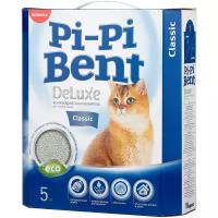 Комкующийся наполнитель Pi-Pi Bent DeLuxe Classic, 5 кг