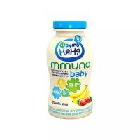 Кисломолочный продукт ФрутоНяня Immuno Baby клубника, банан, с 8 месяцев, 2.7%, 100 г