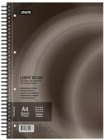 Attache SELECTION бизнес-тетрадь LightBook А4, 4945, клетка, 100 л., 1 шт., коричневый