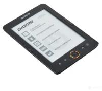 Электронная книга Digma R654 6" E-Ink Carta 800x600 600MHz/4Gb/microSDHC/frontlight графит