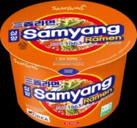 Лапша быстрого приготовления Samyang Ramen острая со вкусом говядины (Корея) 1 чашка по 115гр