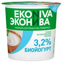 Питьевой йогурт ЭкоНива без добавок 3.2%, 125 г