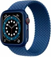 Чехол Spigen Thin Fit Apple Watch 40 mm / 41 mm синий