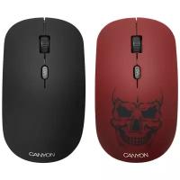 Беспроводная мышь Canyon CND-CMSW401RS Череп Red USB