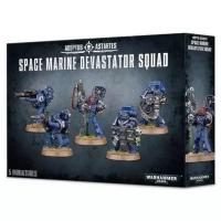 Набор миниатюр для настольной игры Warhammer 40000 - Space Marines Devastator Squad