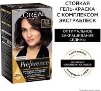 L'Oreal Paris Preference стойкая краска для волос, 3.12 Мулен Руж