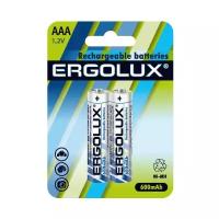 Аккумулятор Ergolux AAA-600mAh Ni-Mh BL-2 NHAAA600BL2