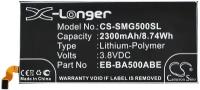 Аккумулятор CS-SMG500SL EB-BA500ABE для Samsung Galaxy A5 SM-A500F 3.8V / 2300mAh / 8.74Wh