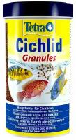 Корм для всех видов цихлид Тетра 52412 Cichlid Granules 500 мл