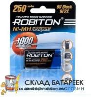 Аккумулятор Robiton 250MH9-1 F8 HR22 /Крона BL1