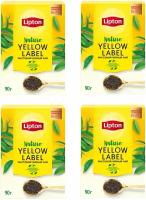 Чай листовой черный Lipton Yellow Label 90 грамм, 4 упаковки