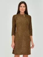 Платье Viserdi, размер 44, коричневый