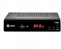 Ресивер цифровой (HARPER HDT2-5010 DVB-T2/металл/дисплей/кнопки/MStar)