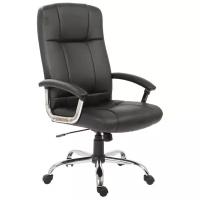 Кресло руководителя Easy Chair 524 TPU к/з черный, хром