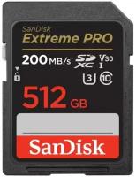 Карта памяти SanDisk Extreme Pro SDXC UHS-I Class 3 V30 (200/140 MB/s) 512Gb