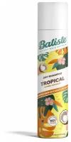 Batiste Сухой шампунь с ароматом Tropical, 350 мл