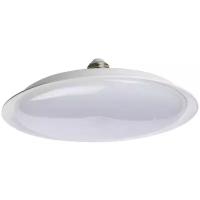 Лампа светодиодная. LED-U220-40W-6500K-E27-FR PLU01WH .Форма UFO. матовая. Дневной белый свет 6500K. Картон. UL-00004575