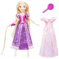 Кукла Hasbro Disney Princess Делюкс Рапунцель с дополнительным платьем 20 см, E2068