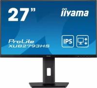 Монитор Iiyama 27 ProLite XUB2793HS-B5 черный IPS LED 16:9 HDMI M/M матовая HAS Piv 300cd 178гр/178гр 1920x1080 75Hz FreeSync DP FHD 6.7кг