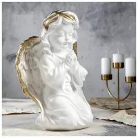 Статуэтка "Ангел большой молящийся", золотой 2480043