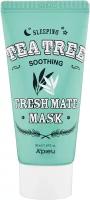 Ночная маска для лица A`PIEU FRESH MATE MASK успокаивающая с маслом чайного дерева 50 мл