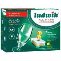 Ludwik ALL in one Ultimate Power Таблетки для посудомоечных машин Лимон 30 шт