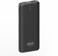 Внешний аккумулятор Hiper PSL5000 5000mAh 2.1A 2xUSB черный (PSL5000 BLACK)